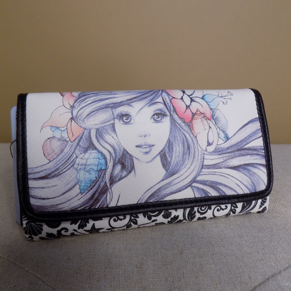 ariel loungefly wallet